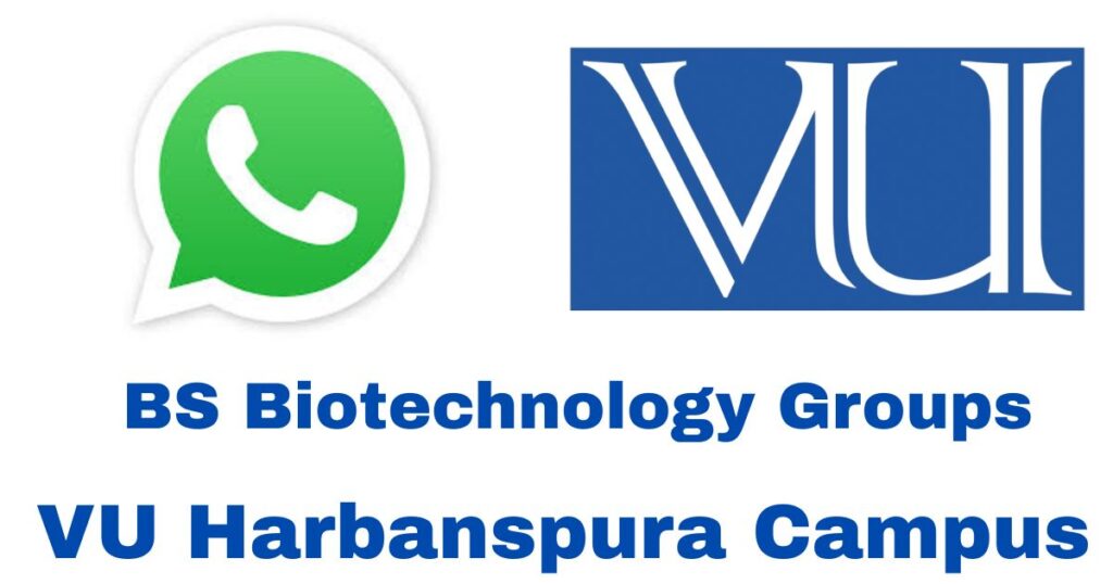 VU whats app group BS biotechnology